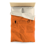 Blanket Comforter - Revelation Salvation Black Orange