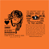 Blanket Comforter - Saint Sinner Black Orange