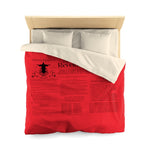 Blanket Comforter - Revelation Salvation Black Red