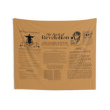 Tapestries (Indoor Wall) Revelation Salvation Black Light Brown