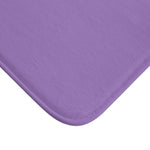 Bath Mat Heart Black Lavender