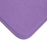 Bath Mat Heart Black Lavender