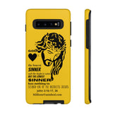 Phone Cases Sinner Black Yellow