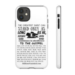 Phone Cases Saint Black White