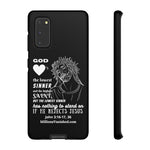 Phone Cases Sinner White Black