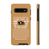 Phone Cases Saint White Light Brown