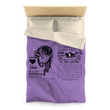 Blanket Comforter - Saint Sinner Black Lavender