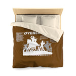 Blanket Comforter - Overcomer White Brown