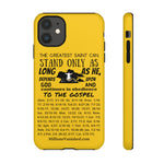 Phone Cases Saint Black Yellow