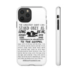 Phone Cases Saint Black White