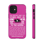 Phone Cases Saint White Hot Pink