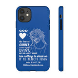 Phone Cases Sinner White Navy