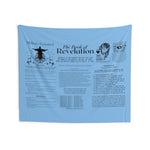 Tapestries (Indoor Wall) Revelation Salvation Black Light Blue