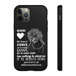 Phone Cases Sinner White Black