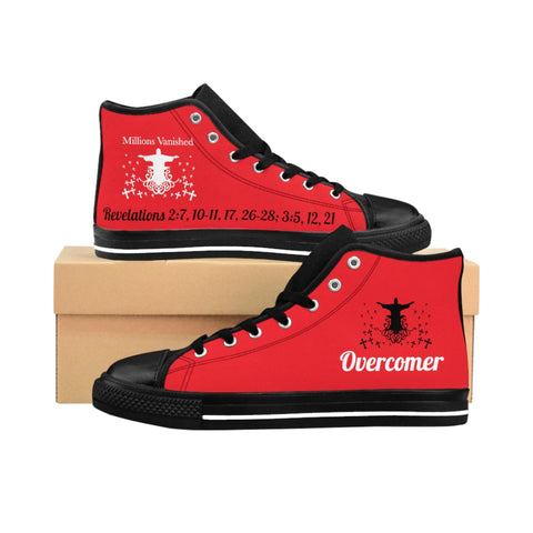 Shoes - Women's High-top Overcomer Red