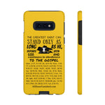 Phone Cases Saint Black Yellow