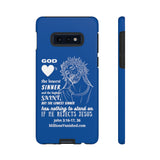 Phone Cases Sinner White Navy