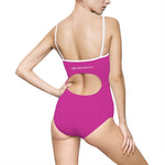 Swimsuit - Women's One-piece Dark Pink
