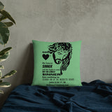 Pillow Saint Sinner Green