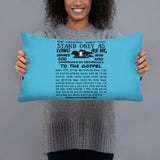 Pillow Saint Sinner Teal