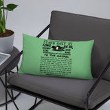 Pillow Saint Sinner Green