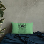Pillow Saint Sinner Green
