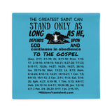 Pillow Case Saint Sinner Teal