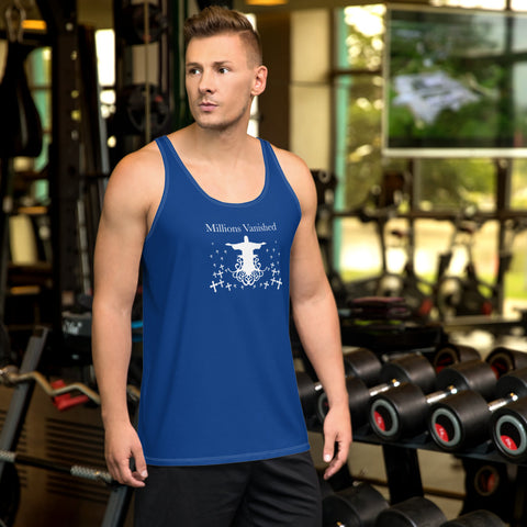 Tank Top Unisex 7 Appointed Times White Blue