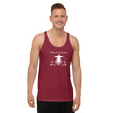 Tank Top Adult Unisex Overcomer Maroon