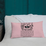 Pillow Sinner Saint Pink