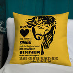 Pillow Saint Sinner Gold