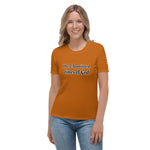 T-Shirt Women's 7 Appointed Times White Rustic Orange