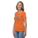 T-Shirt Women's 7 Appointed Times White Orange