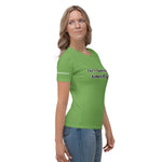 T-Shirt Women's 7 Appointed Times White Green