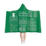 Blanket Hooded Revelation Salvation White Green