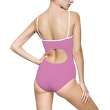 Swimsuit - Women's One-piece Pink