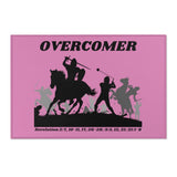 Rug Overcomer Black Pink