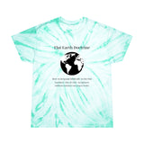 T-Shirt Adult Unisex Tie-Dye Cyclone Flat Earth Scriptures 240+