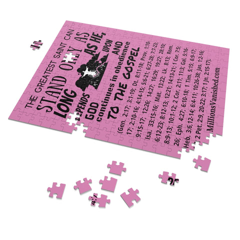 Puzzle Saint Black Pink