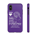 Phone Cases Sinner White Purple