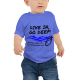 Baby T-Shirt Dive In Black