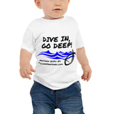 Baby T-Shirt Dive In Black