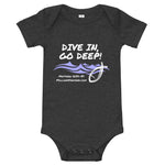 Baby Onesie Dive In White