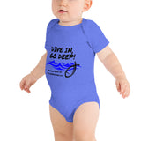 Baby Onesie Dive In Black