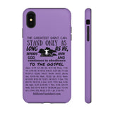 Phone Cases Saint Black Lavender