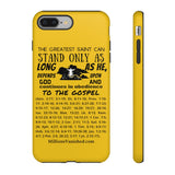 Phone Cases Saint Black Yellow