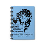 Notebook Sinner Black Blue