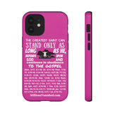 Phone Cases Saint White Hot Pink