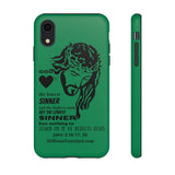 Phone Cases Sinner Black Green