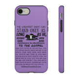 Phone Cases Saint Black Lavender